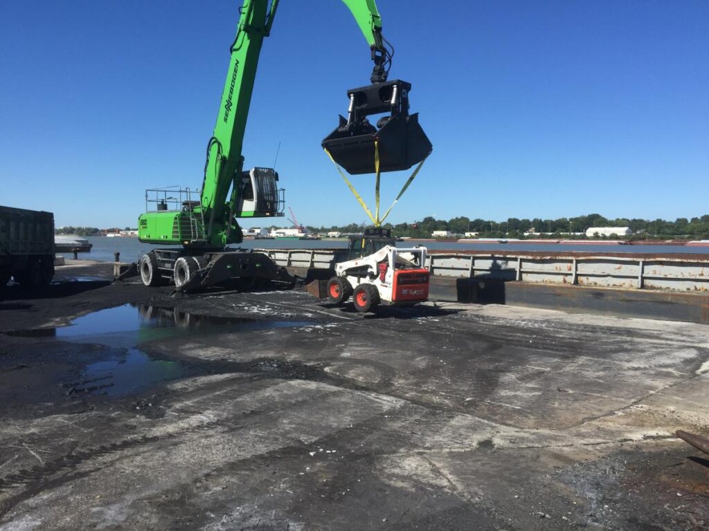 When it comes to unloading barges at a busy facility, the strength and safety offered by SENNEBOGEN material handlers is essential, says Paul Lawson, Watco Terminal Manager.