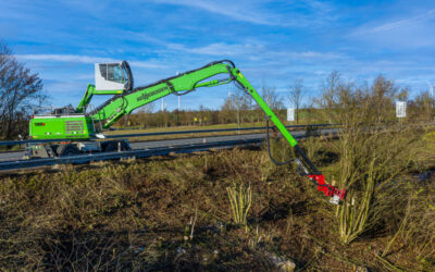 Introducing SENNEBOGEN’s New 728 E Tree Care Handler