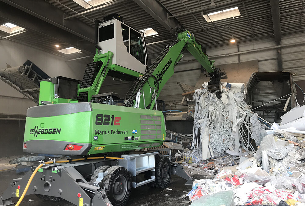 Danish Recycler Discusses the Role of SENNEBOGEN Electric Drive Waste Handler in New Environmental Strategy