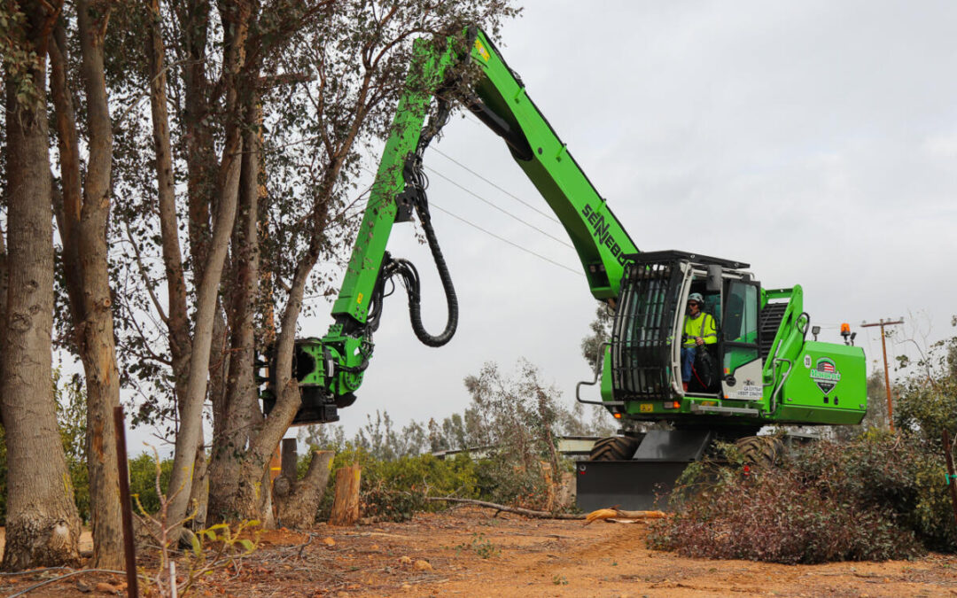 Mowbray’s Commits To “Future Of Tree Removal” With New Fleet Of SENNEBOGEN Tree Care Handlers