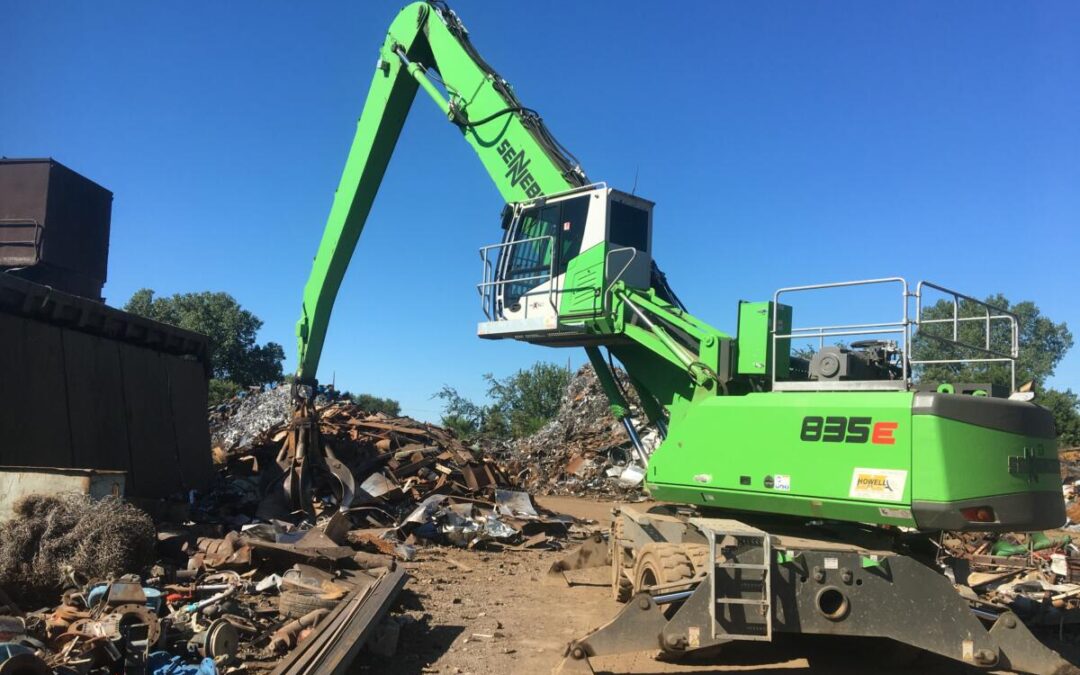 At Belson Steel, “People” Made The Difference For New SENNEBOGEN Scrap Handlers