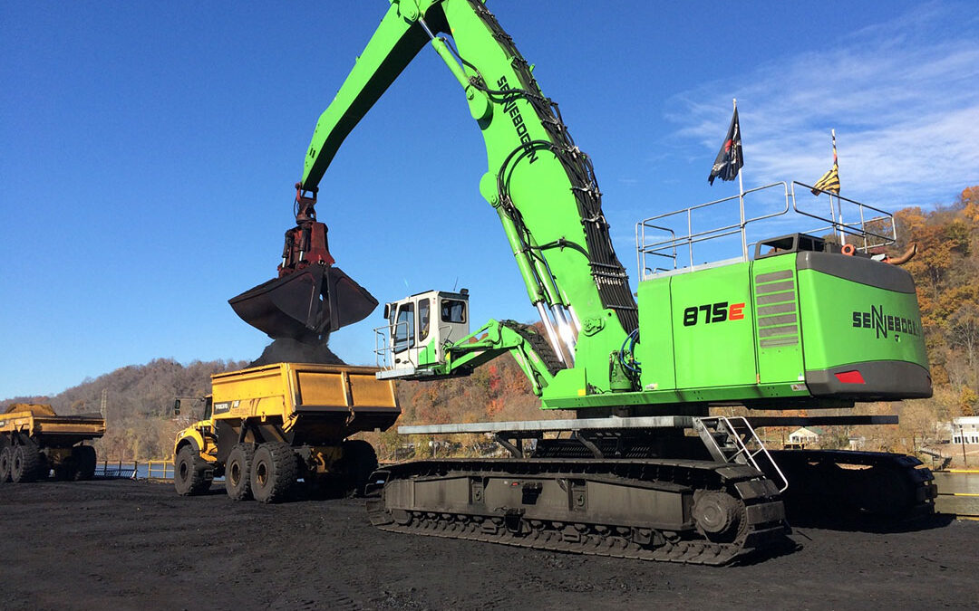 SENNEBOGEN 875 R-HD Is On The Mark For Robindale Energy’s Donora Dock Operation