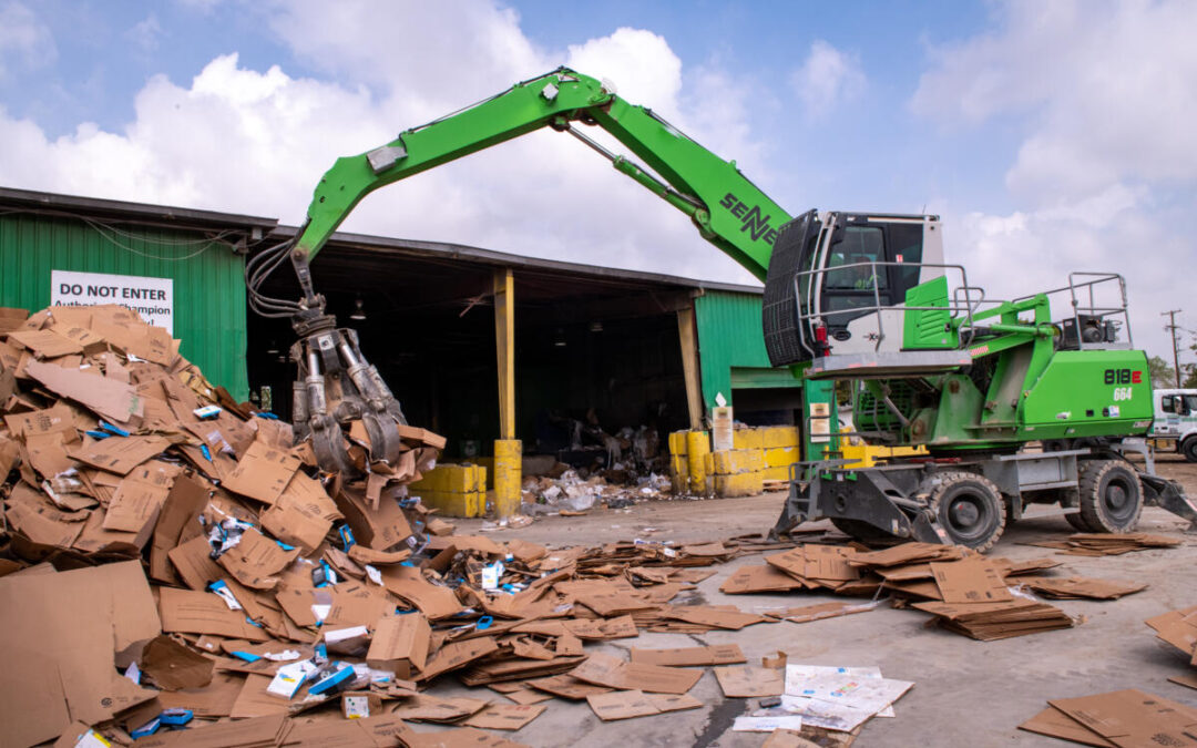 SWITCHED ON:  Changing From Excavators To SENNEBOGEN Waste Handlers Pays Off For Champion MRF Operations