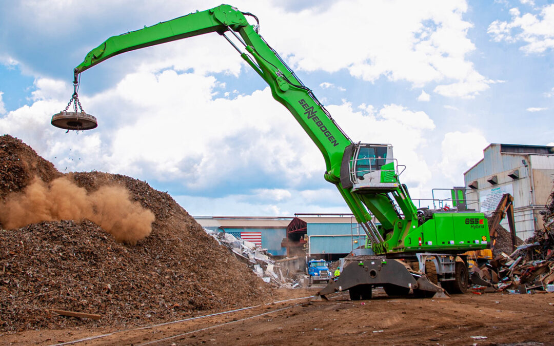 James River Equipment Takes On SENNEBOGEN Material Handlers To Become “One Stop Source” In Virginia