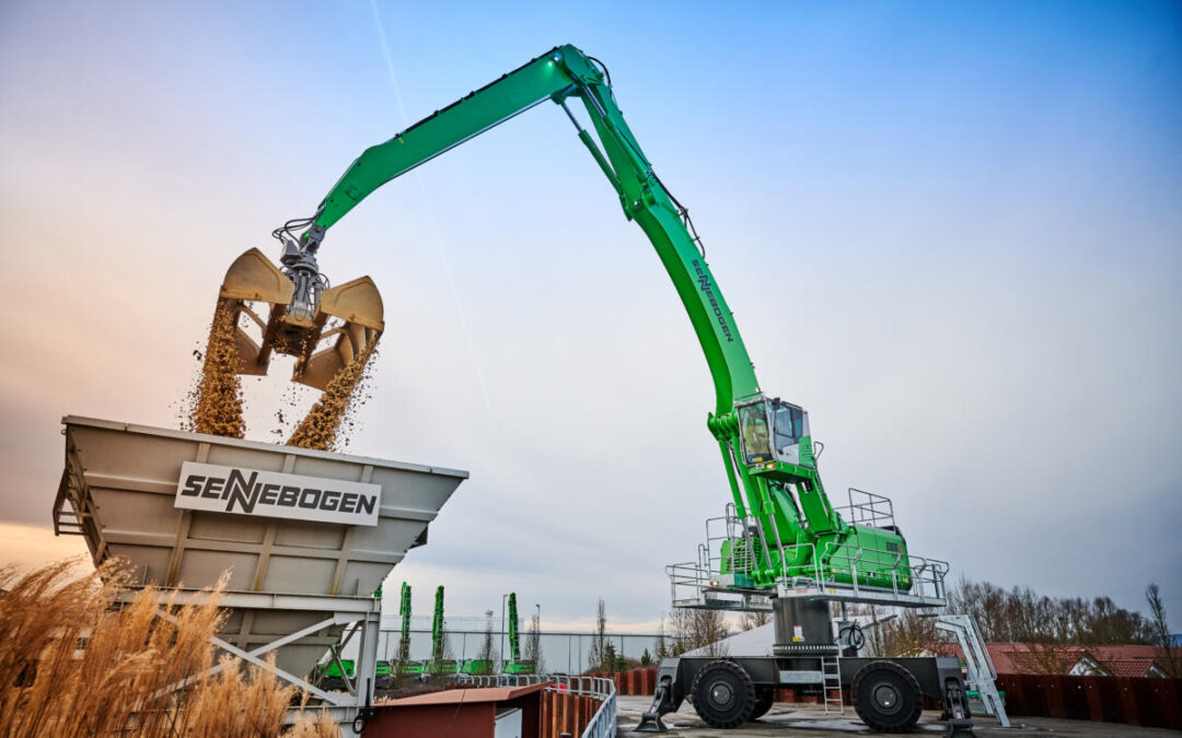 New SENNEBOGEN 865E Hybrid Steps Up Productivity And  Cost Efficiency For Heavy Lift Applications