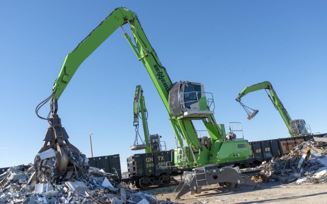 Cross-Border Operations Lead W. Silver to More SENNEBOGEN Scrap Handlers