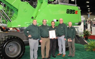 SENNEBOGEN Announces Strongco as “Dealer of the Year” 2018