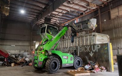 SENNEBOGEN 340G: The Backbone of Macon County Solid Waste Management’s Operations