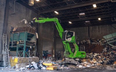 Gaeta Recycling: Driving Efficiency and Sustainability with SENNEBOGEN Material Handlers