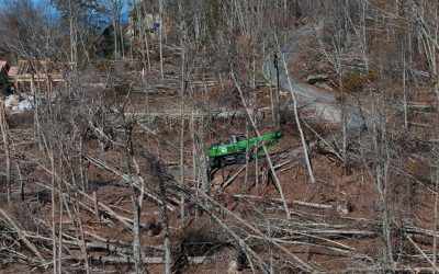 Helping The High Country – How SENNEBOGEN’s Tree Care Line Is Helping Rebuild Western North Carolina